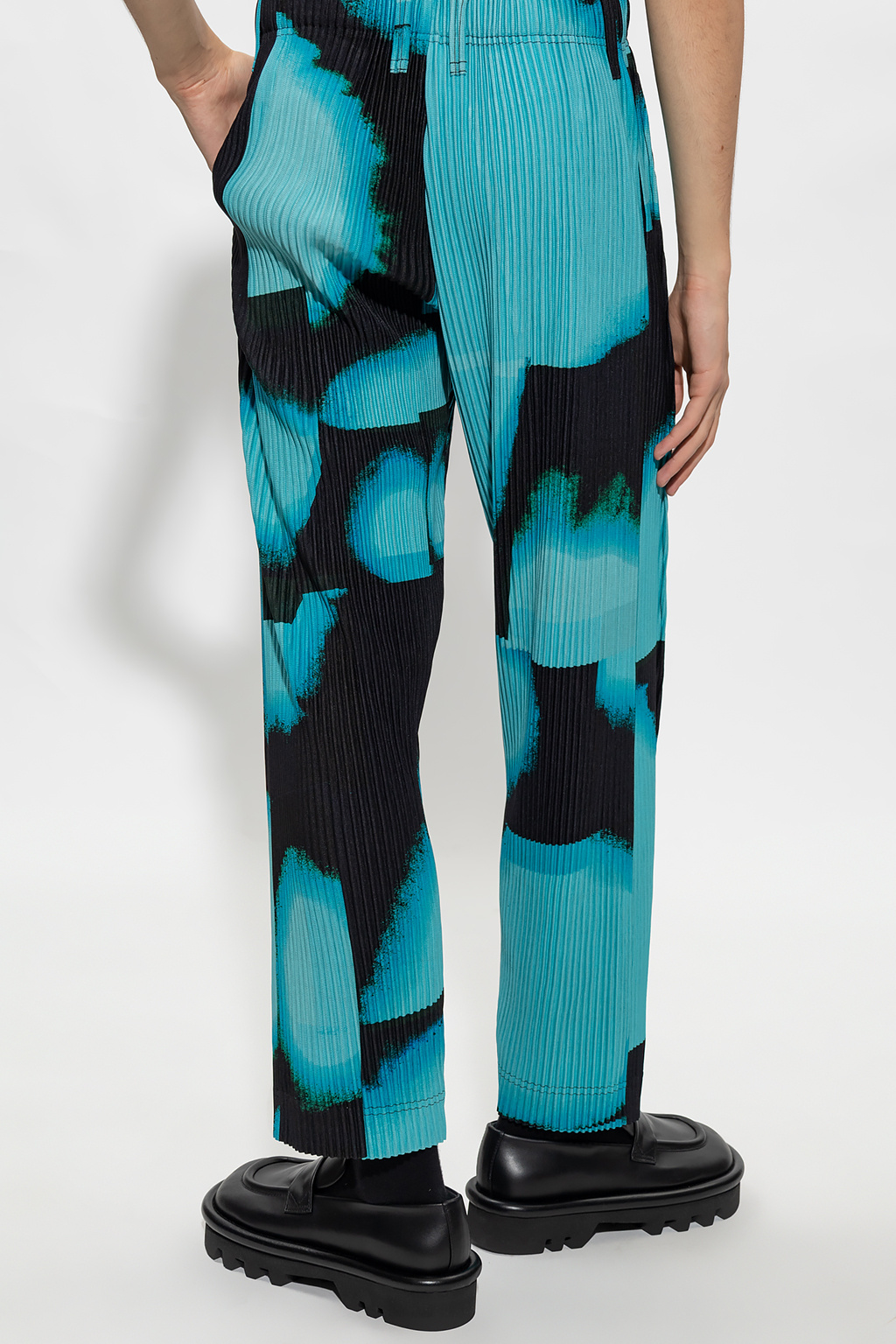 GenesinlifeShops Chile - Blue Pleated trousers Issey Miyake Homme